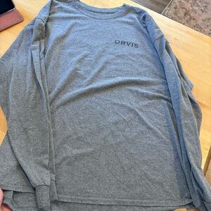 Orvis Gray Long Sleeve Shirt